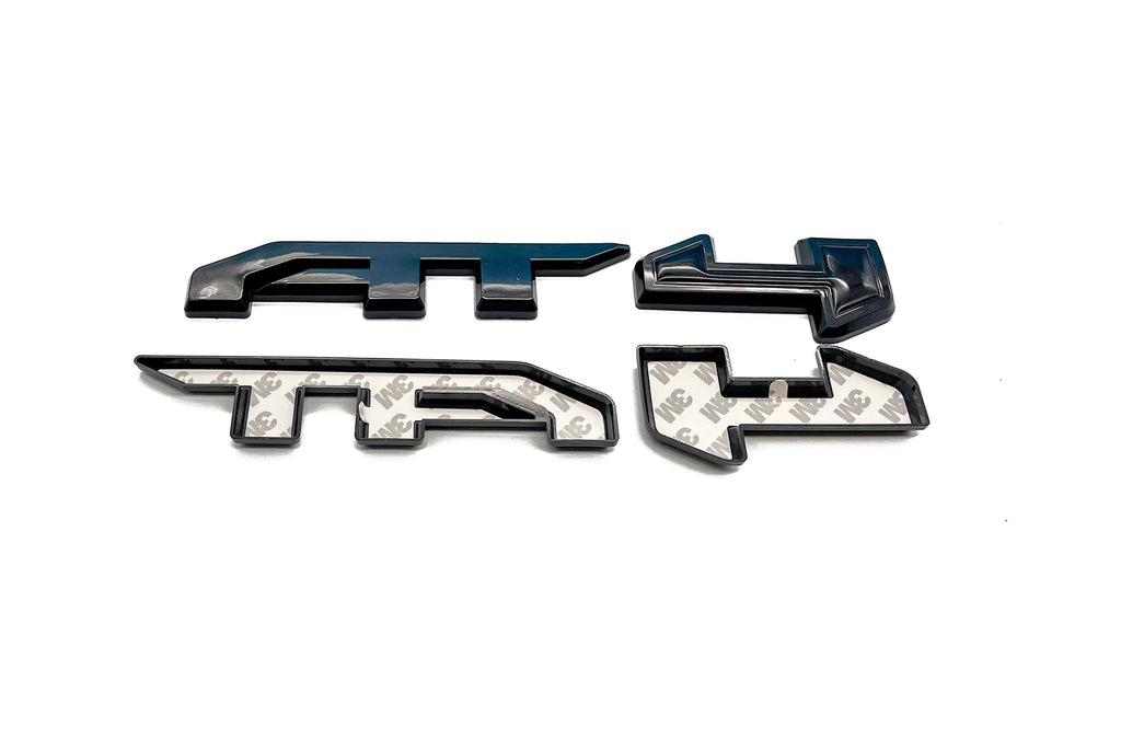 AT4 Overlay  Emblems  Fit 2023-2025 GMC Sierra 1500 AT4