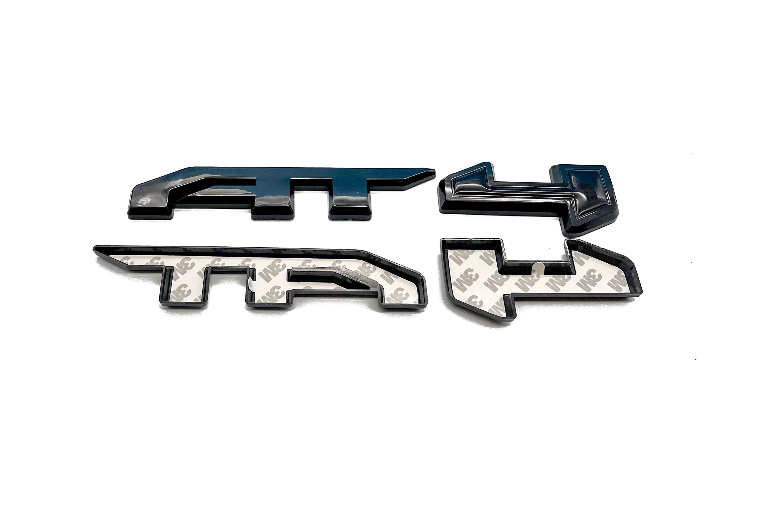 AT4 Overlay  Emblems  Fit 2023-2025 GMC Sierra 1500 AT4