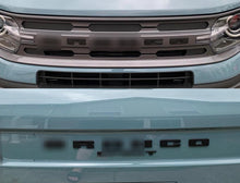Front Grille & Rear Emblem Fully Overlay Set  Blackout Overlay Pack Fits Bronco SPORT 2021 2022 2023 2024 2025