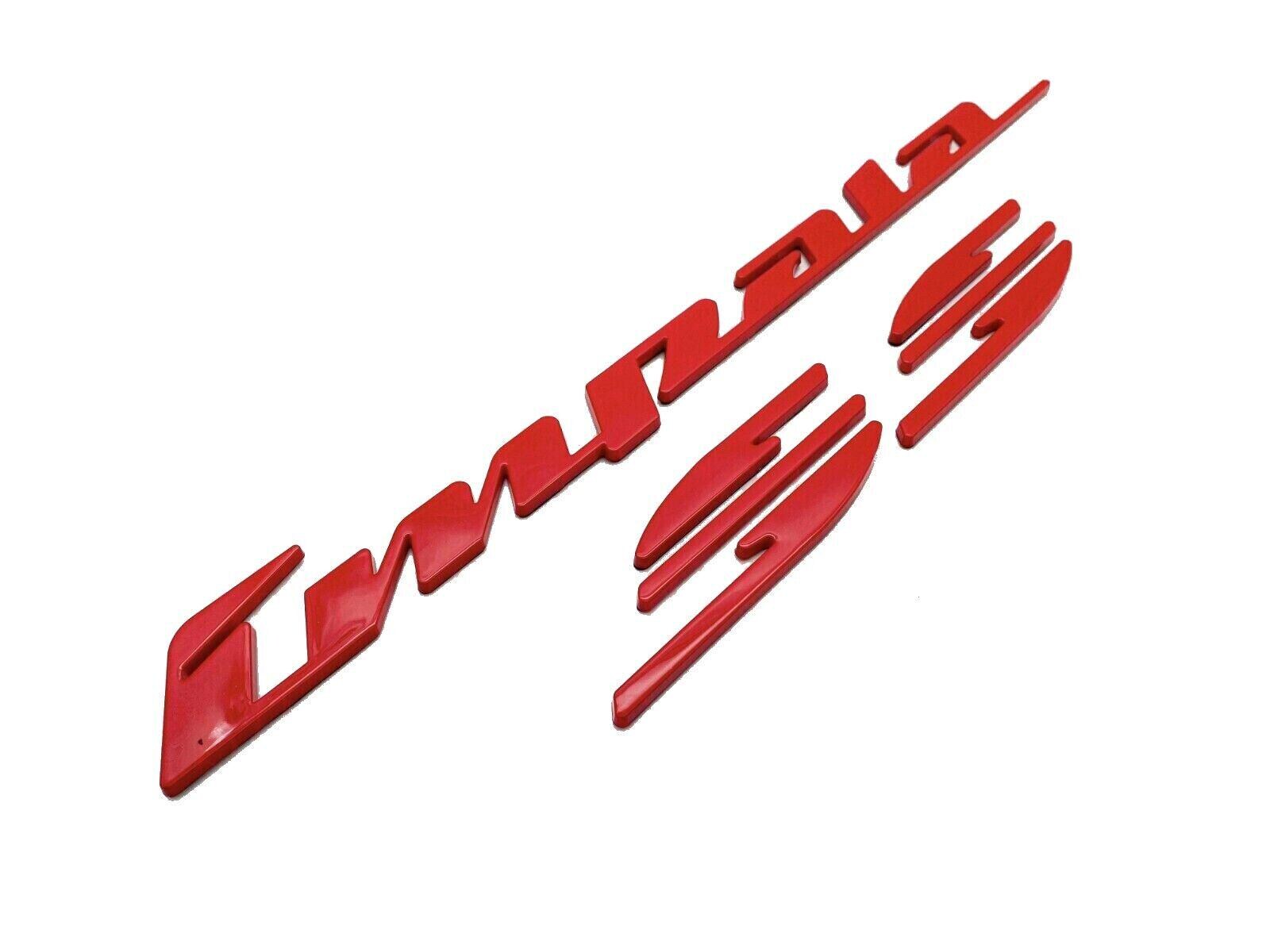 Custom 1/4" Thick Impala SS side Emblem Badge with Adhesive - Size Impala 15.1" L. SS 9.1“ L - ABS Plastic