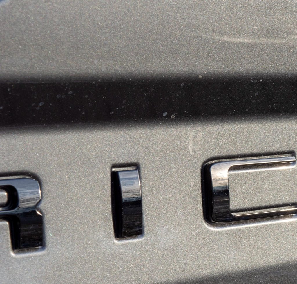 0.3in Raised Badges Fits 2022-2025 Ford Maverick Tailgate Letters ABS Plastic Insert Decals - Durable Raised Badge Kit