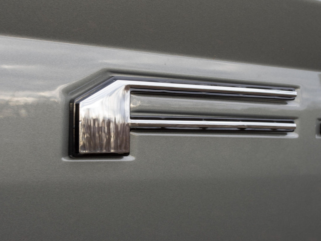 Chrome on Black Raised Tailgate Insert Letters Tailgate Letters Insert Plastic ABS Badge Fits 2018-2020 Ford F-150 F150 Tailgate