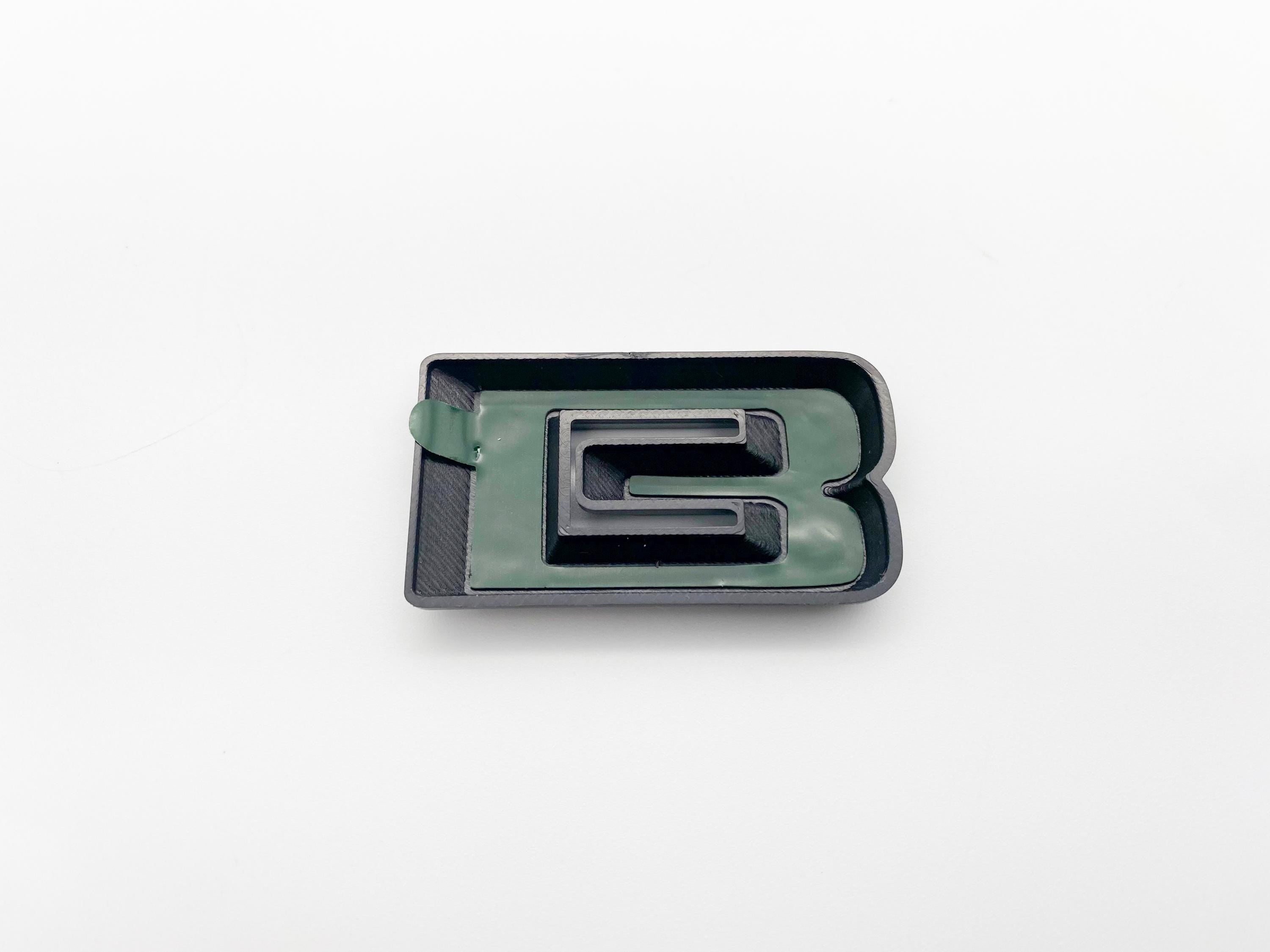 4pcs Gloss black Door Rear Suburban LT Overlay Emblems Letters 2021-2025 Chevrolet Suburban