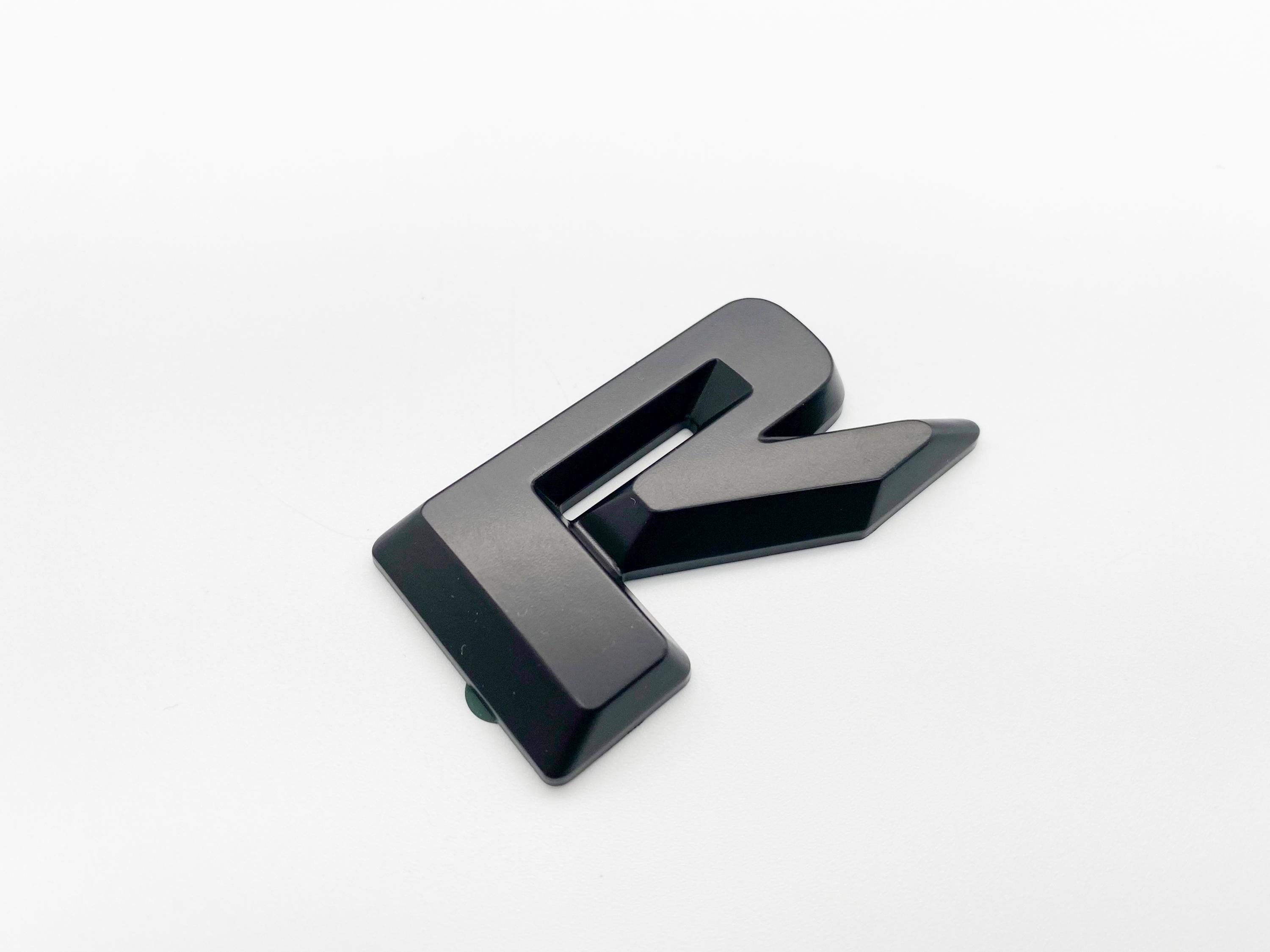 4pcs Gloss black Door Rear Suburban LT Overlay Emblems Letters 2021-2025 Chevrolet Suburban