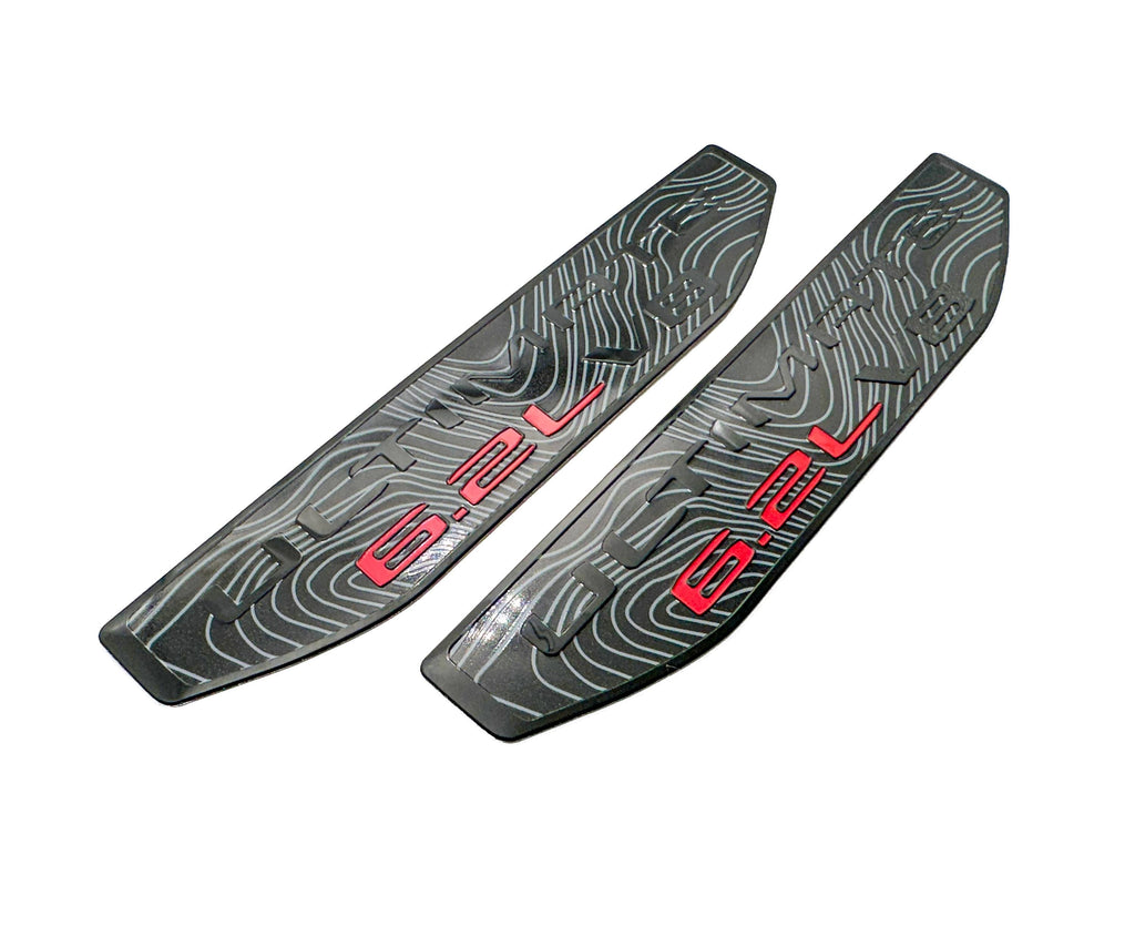 Black emblem Fit For 19-25 GMC Sierra 1500 6.2L V8 Ultimate Fender Vent Emblem Kit Black 86532094