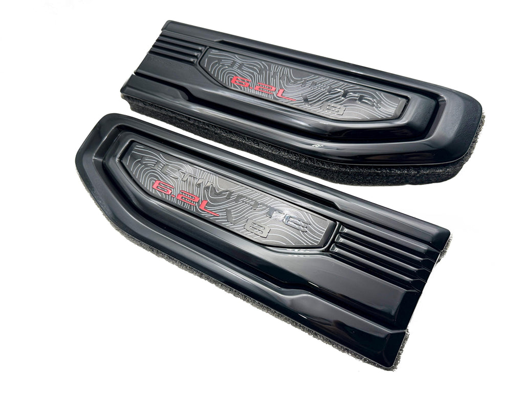 Black emblem Fit For 19-25 GMC Sierra 1500 6.2L V8 Ultimate Fender Vent Emblem Kit Black 86532094