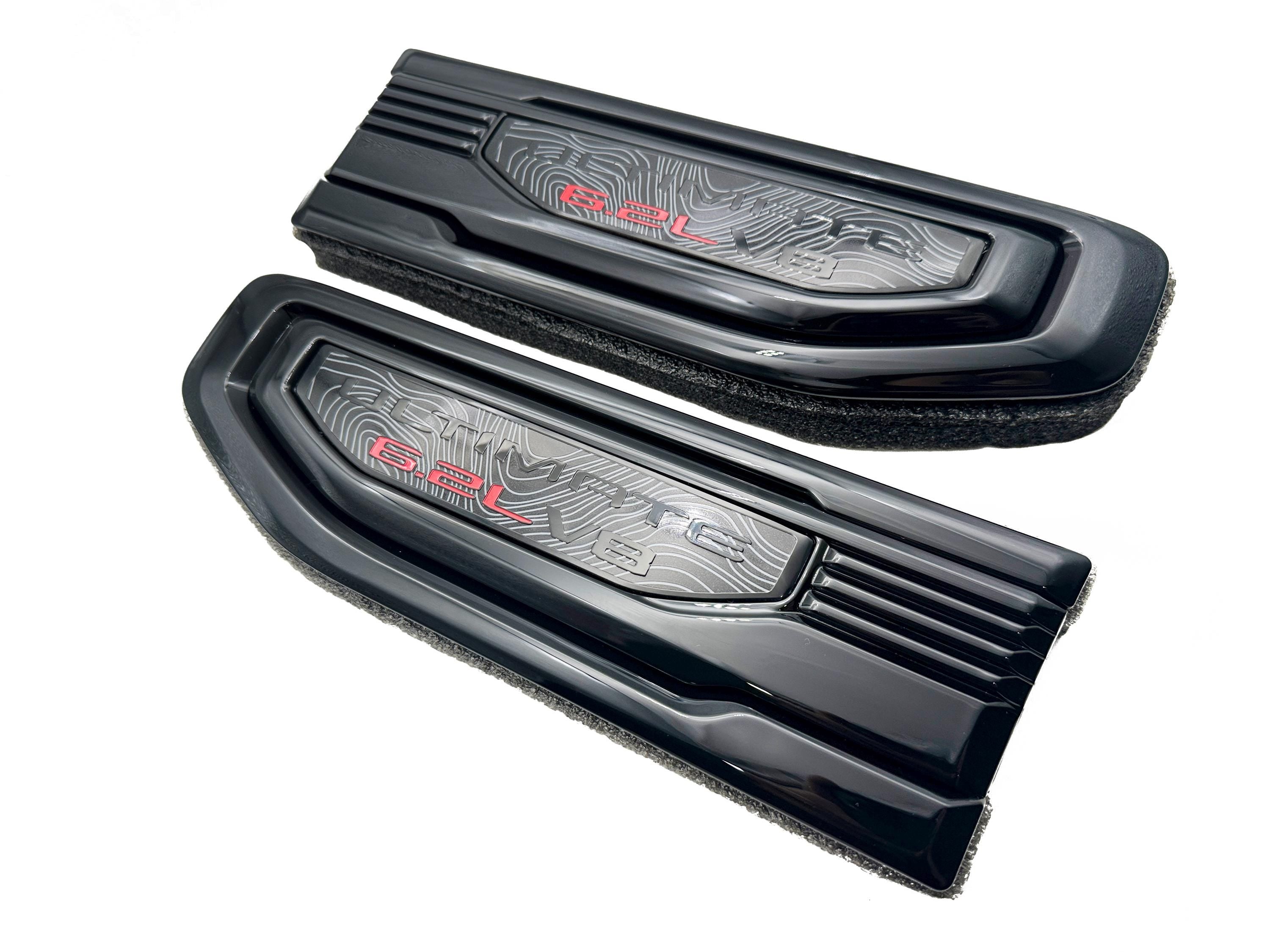 Black emblem Fit For 19-25 GMC Sierra 1500 6.2L V8 Ultimate Fender Vent Emblem Kit Black 86532094