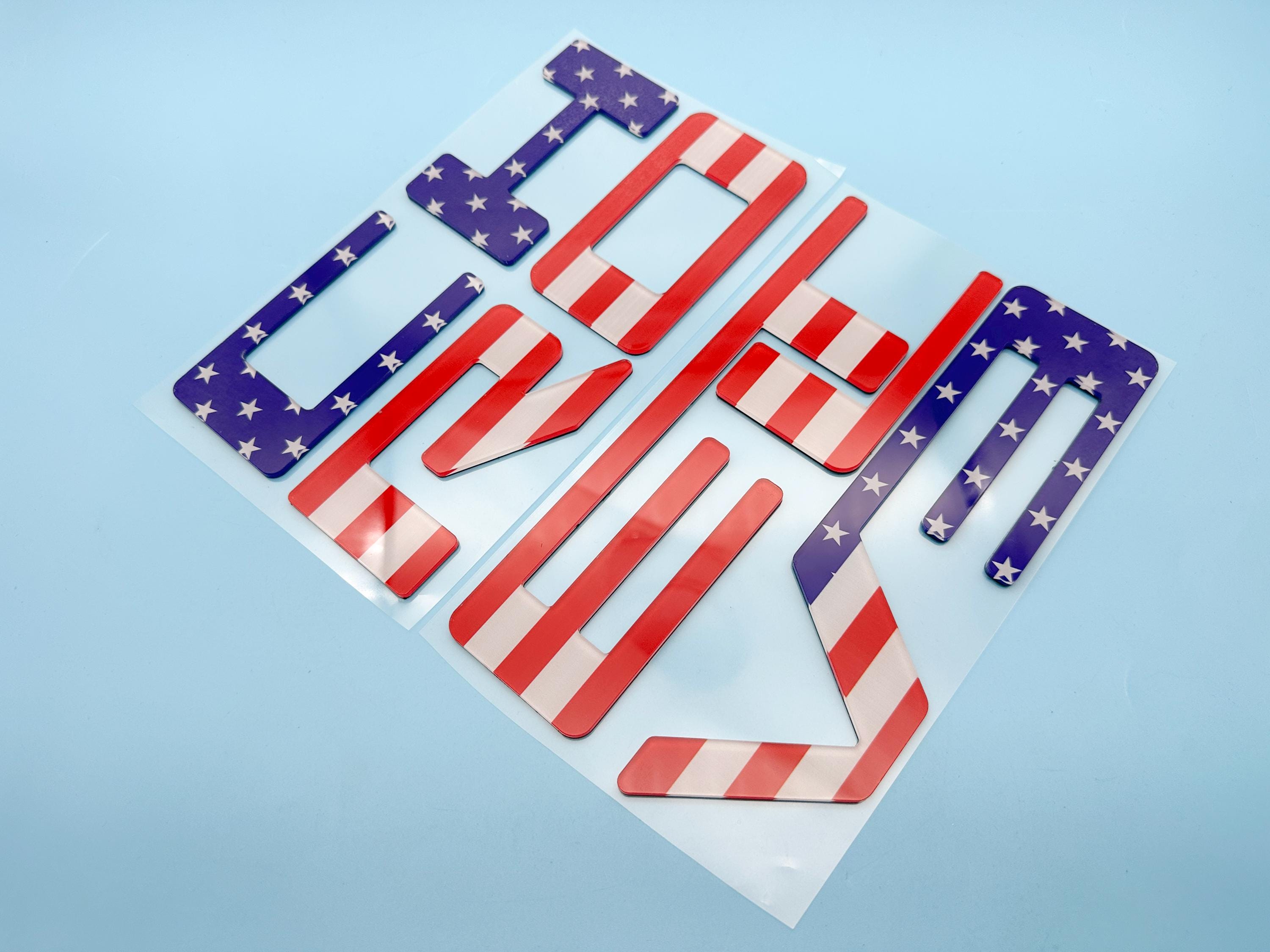 Black 3D Raised Coated Tailgate Letter Inserts Decals Fit With Chevrolet Colorado 2021-2022 2023 -2025  Model