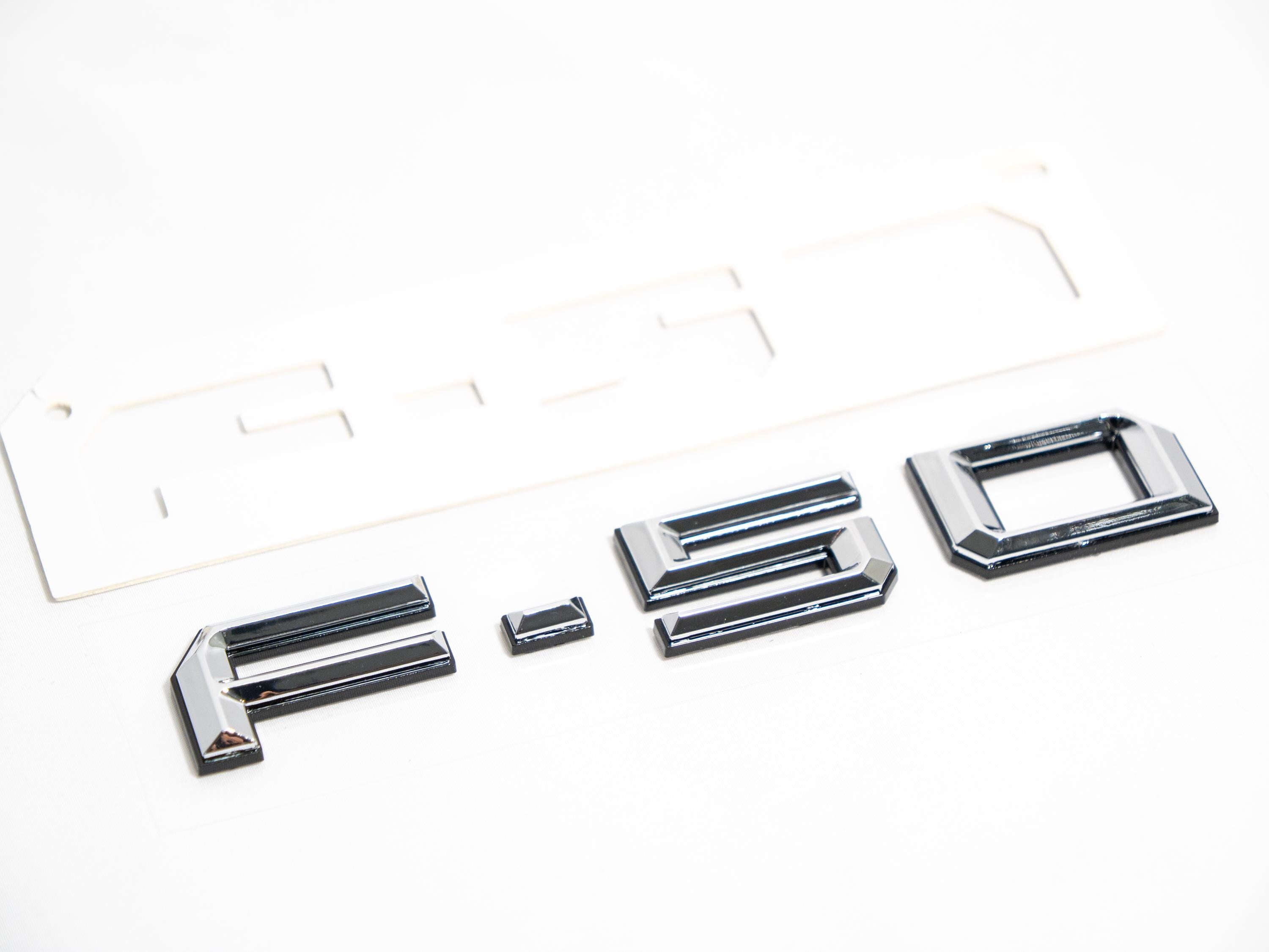 F-50 Tailgate Fender Emblem Decal for Ford Maverick 2021–2025 – 3D Dual Layer Letters