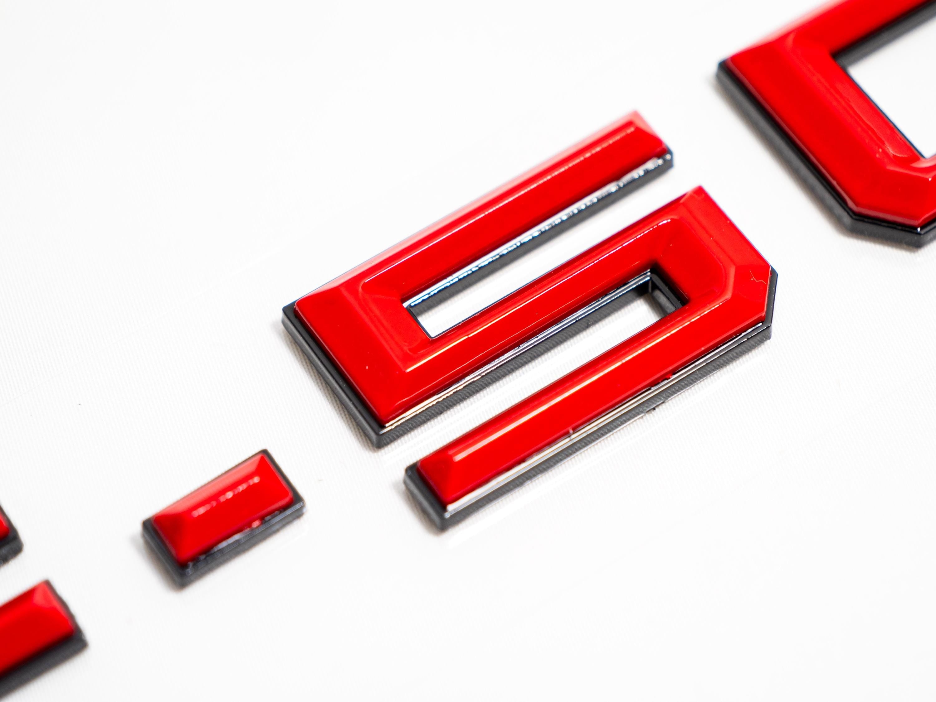 F-50 Tailgate Fender Emblem Decal for Ford Maverick 2021–2025 – 3D Dual Layer Letters