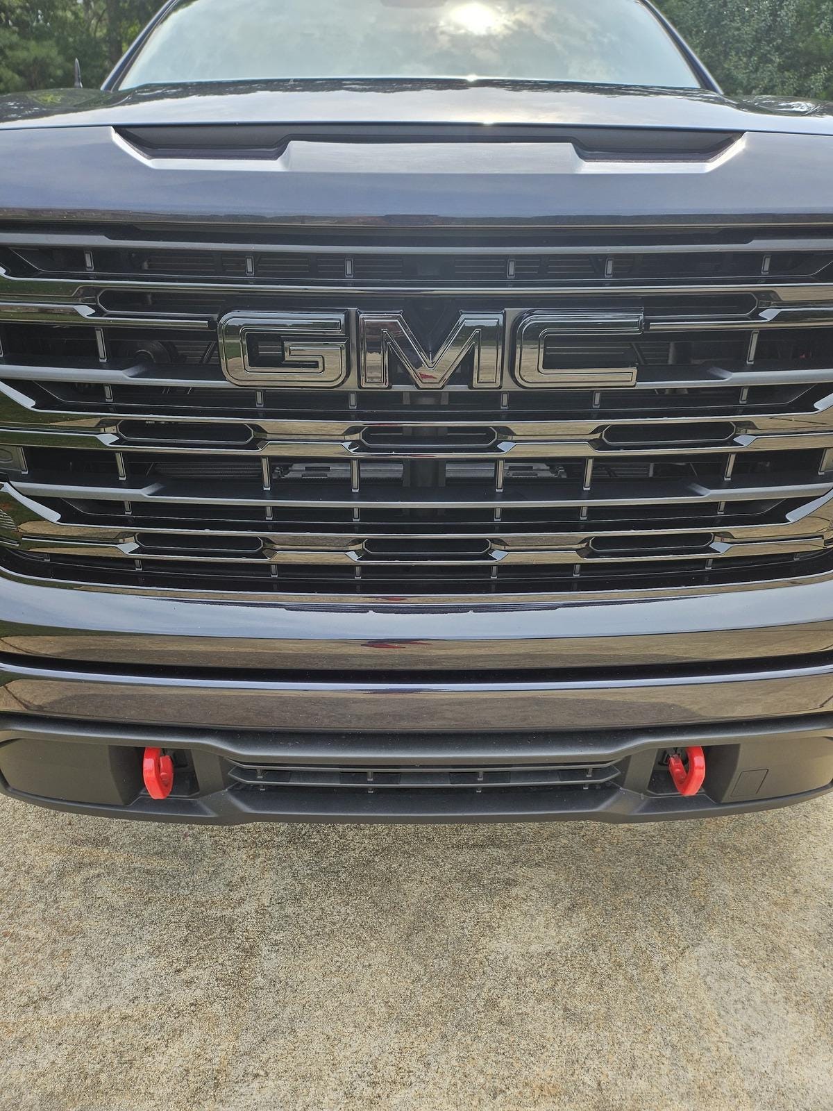 4Pcs Matte Black Overlay Emblems Kit 2021-2025 Yukon AT4 Letters Emblem 3D Door Rear Nameplate