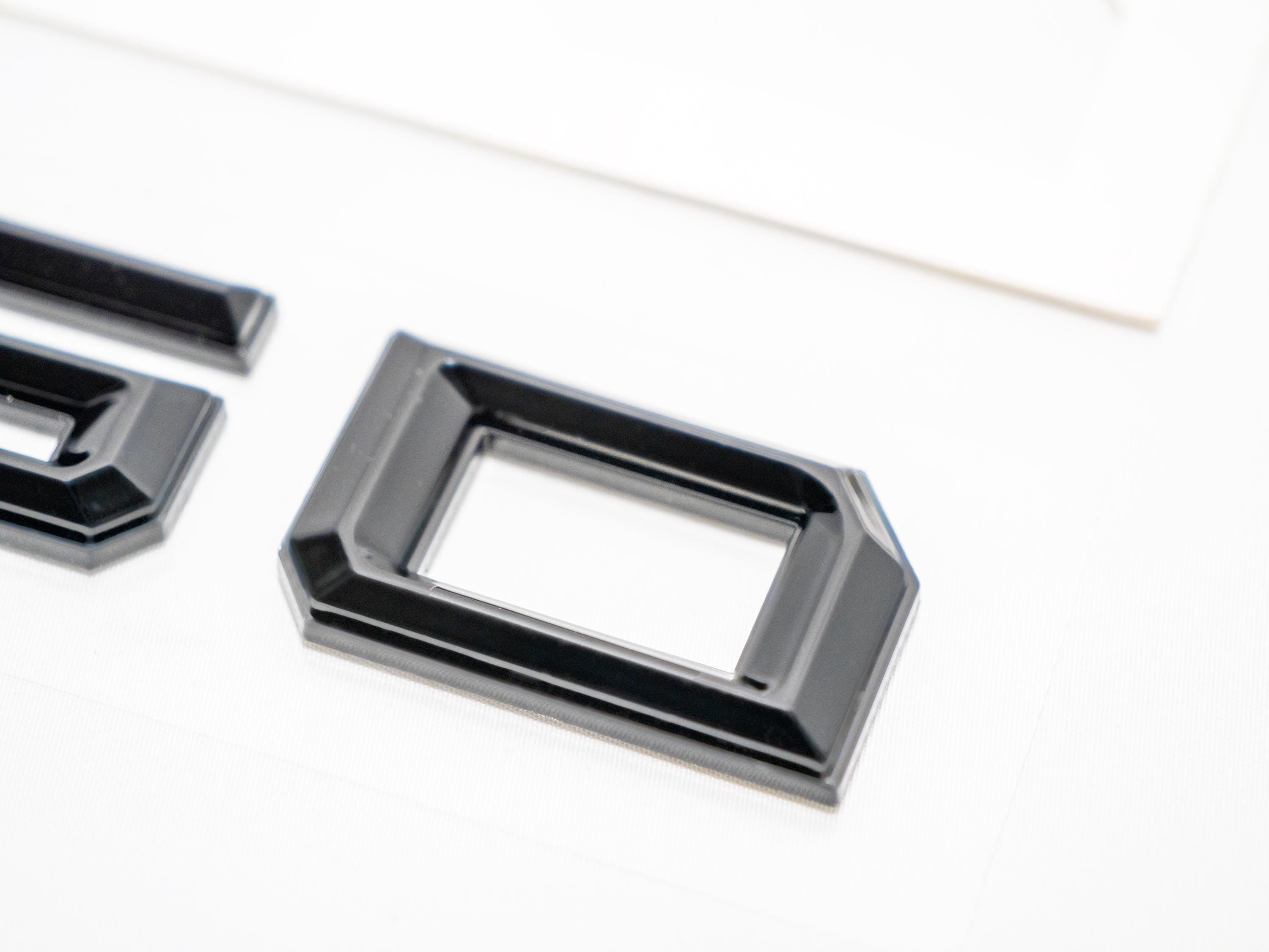 F-50 Tailgate Fender Emblem Decal for Ford Maverick 2021–2025 – 3D Dual Layer Letters