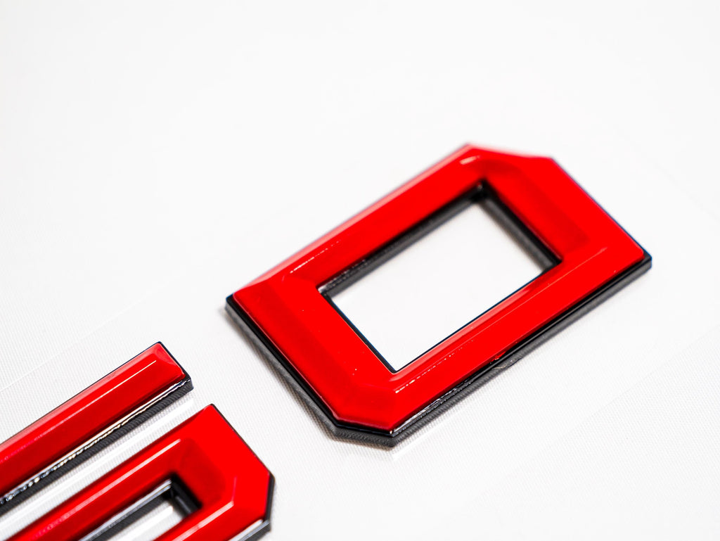 F-50 Tailgate Fender Emblem Decal for Ford Maverick 2021–2025 – 3D Dual Layer Letters