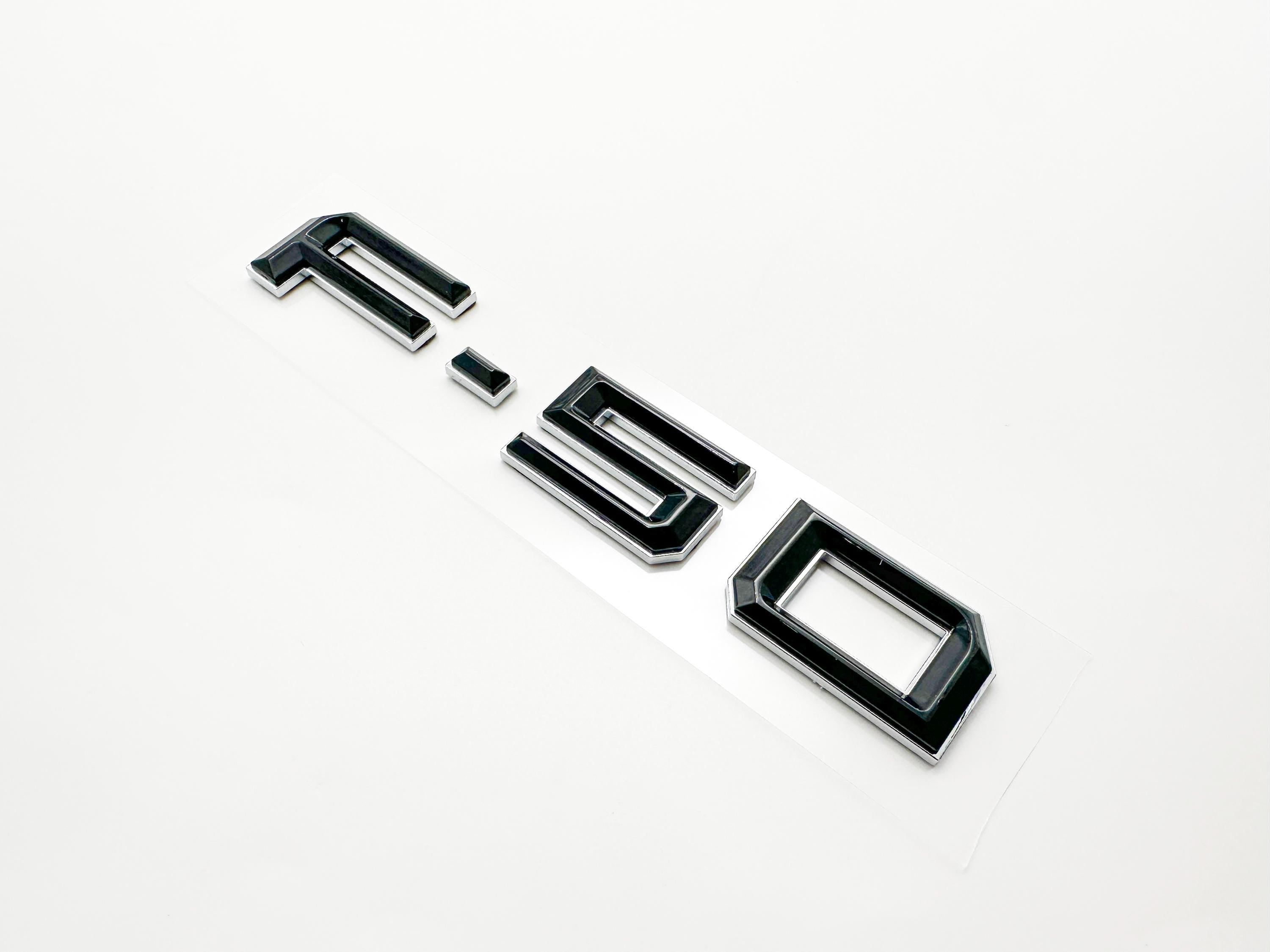 F-50 Tailgate Fender Emblem Decal for Ford Maverick 2021–2025 – 3D Dual Layer Letters