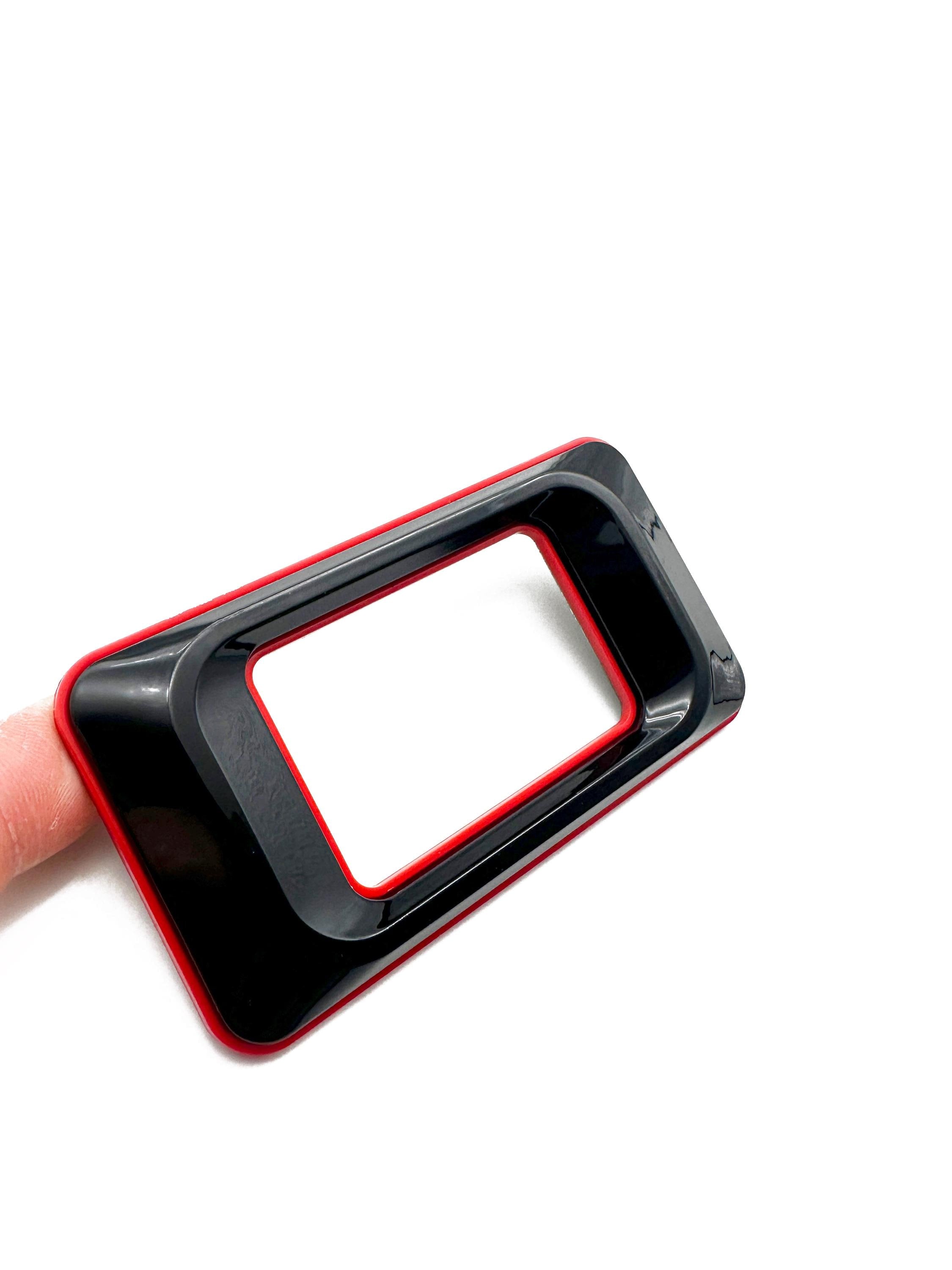 Double-layer Black with red 3D Raised Coated Tailgate Letter Inserts Decals Fit With Chevrolet Colorado 2023 -2025  Model