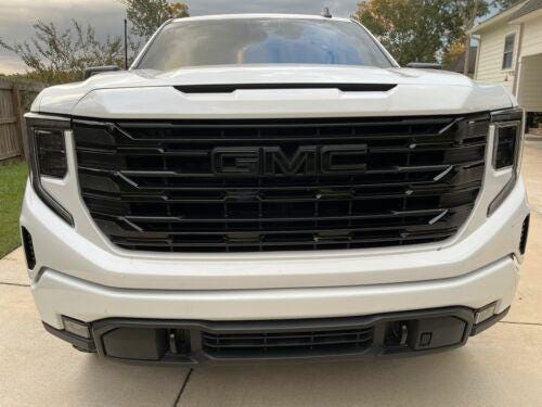 4Pcs Gloss Black Overlay Emblems Kit 2021-2025 Yukon SLT Letters Emblem 3D Door Rear Nameplate