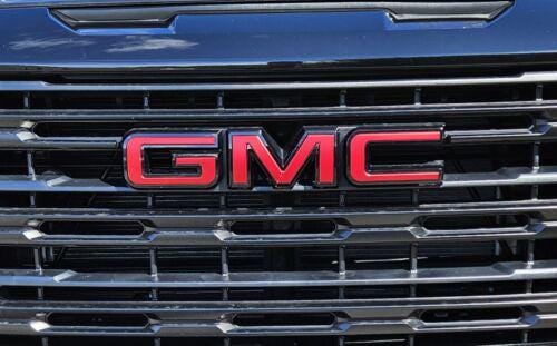 NEW Overlay Red Black AT4 HD Overlay Emblem Sierra Fit 2019-2025 GMC Sierra 2500 3500
